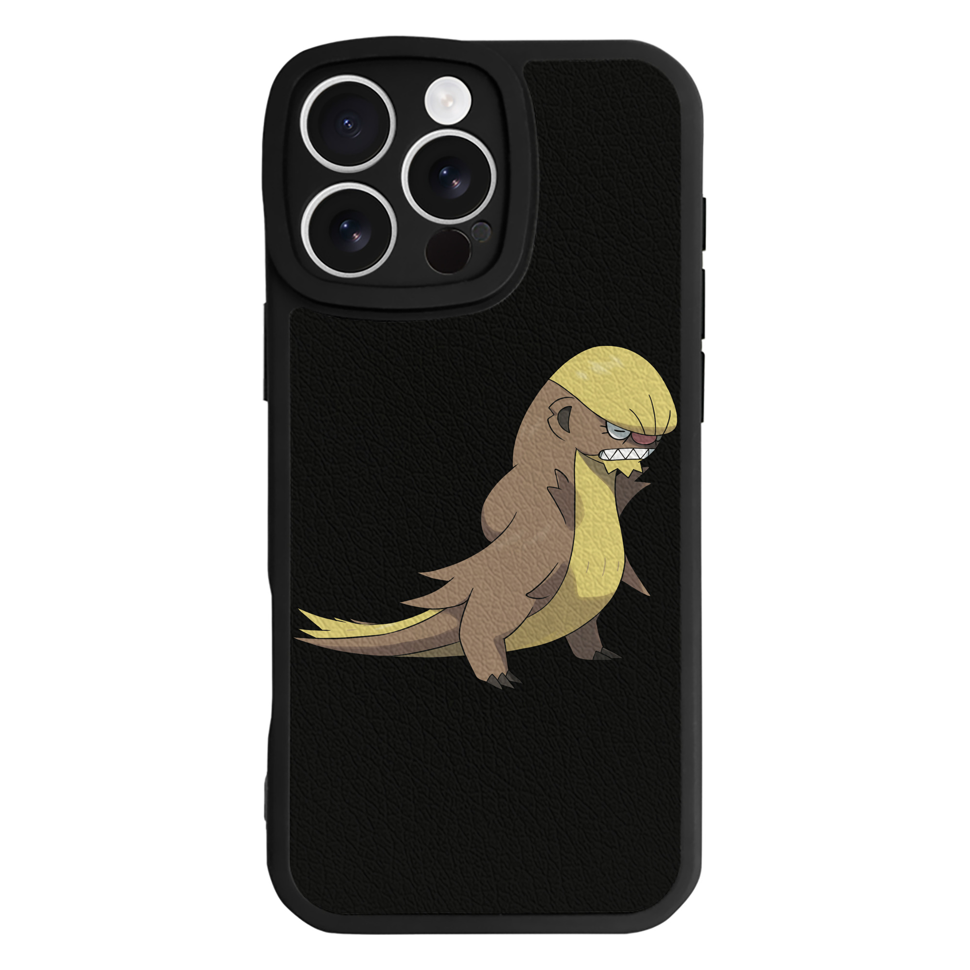 （画像用） ポケットモンスター Pokémon 【iPhone 16シリーズ対応】シリコンスマホケース（レザー調） 材質：シリコン